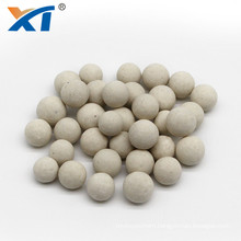 Inert Alumina Catalyst Support Media Water Filter 23-26% Ceramic Ball